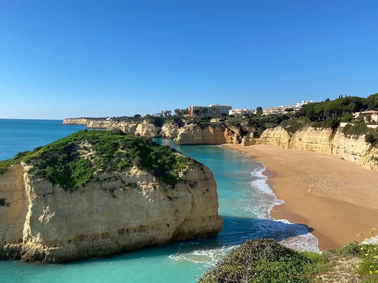 Paysage du littoral alentour
