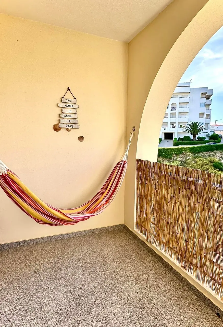 Le hamac du balcon